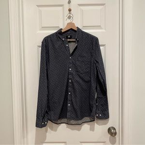 H&M Polka Dot Long Sleeve Top